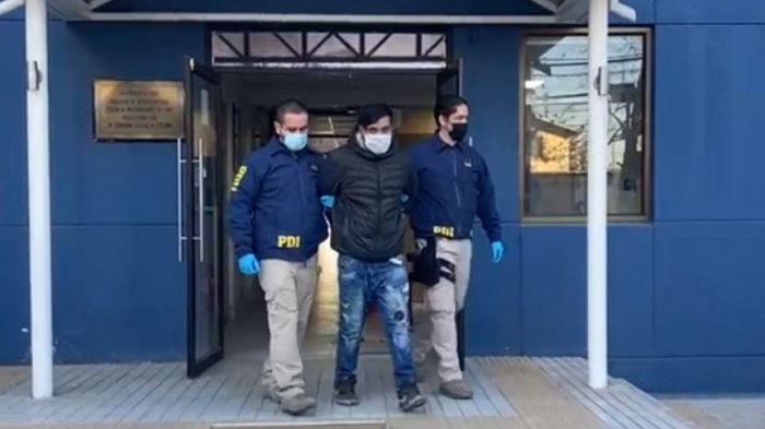 Hombre acusado de secuestrar a una menor de 17 años fue detenido por la PDI en Lo Espejo