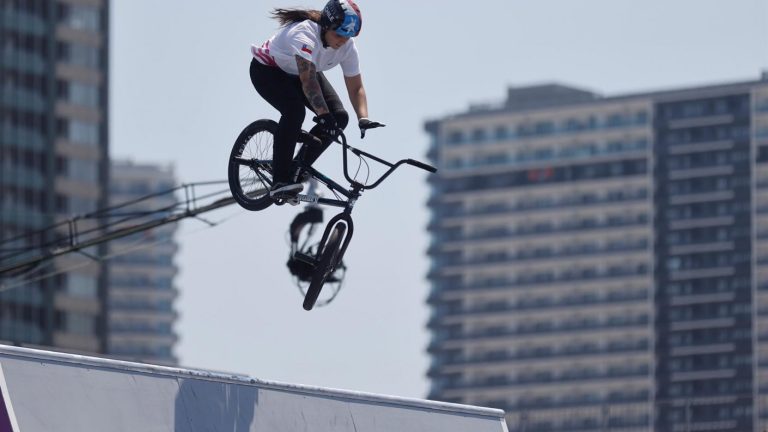 Chile en los Juegos Olímpicos: Macarena Pérez se queda con el octavo lugar en BMX Freestyle