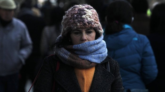 Nueva ola de frío con mínimas que rondarán -4° en los valles del centro-sur