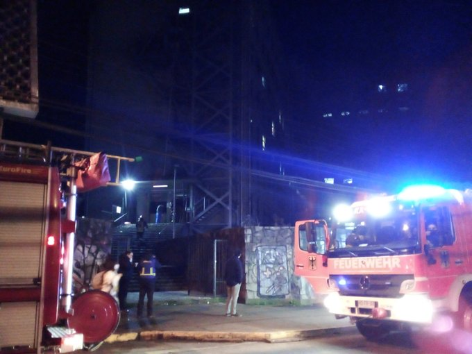 Incendio afectó al Hospital Regional de Temuco