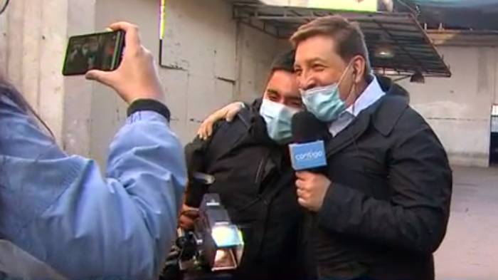 La alocada mañana de JC Rodríguez: Pinchó una rueda, reporteó en vivo y tomó desayuno con amorosa vecina