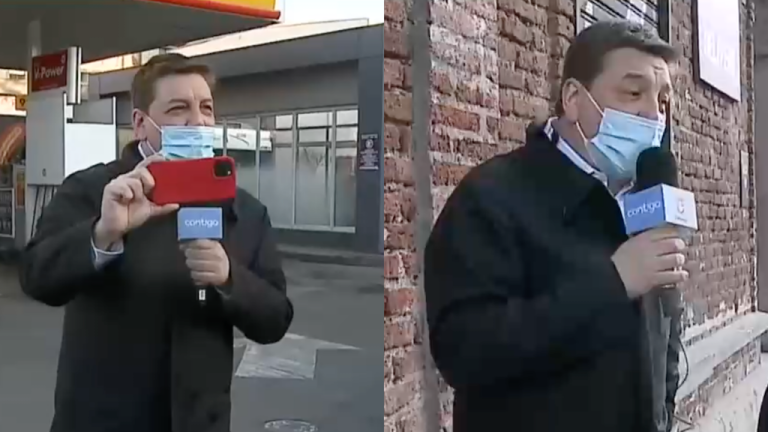 JC Rodríguez quedó en panne y despachó en vivo desde el Barrio Bellavista