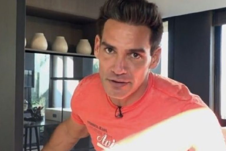 Cristián de la Fuente llegó con un 