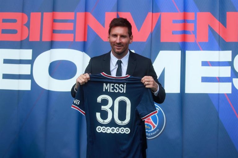 Messi tras ser presentado en el PSG: “Mi sueño es levantar otra Champions y creo que caí al lugar ideal”