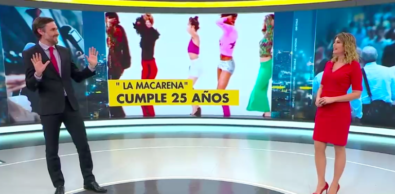 La pregunta de Daniel Matamala a Maca Pizarro que sacó risas por la recordada canción “La Macarena”