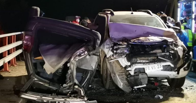 Guagua de un año murió tras un accidente de tránsito en la ruta que une a Collipulli y Angol