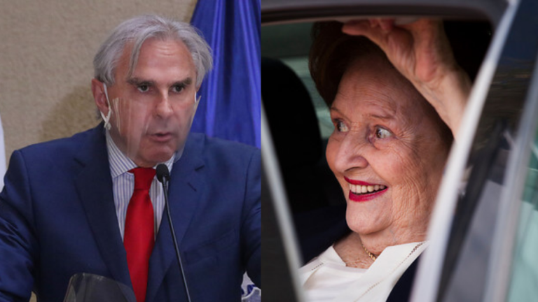 Senador Moreira se refiere al estado de salud de Lucía Hiriart: 