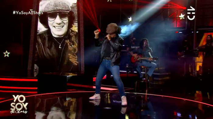 ¡Volvió loco al jurado! Brian Johnson prendió fuego al escenario con 