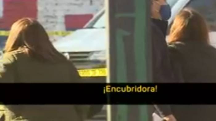 Reconstitución de escena: El tenso momento entre familia de Valeria Vivanco y detectives PDI suspendidos