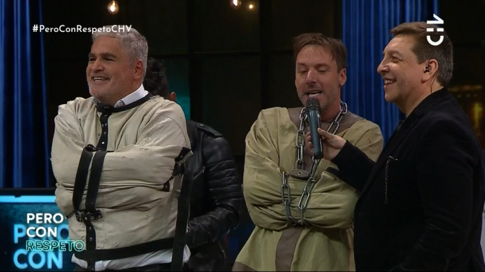 ¡Un riesgoso escape! Nicolás Larraín y Magic One realizaron un increíble truco en Pero Con Respeto