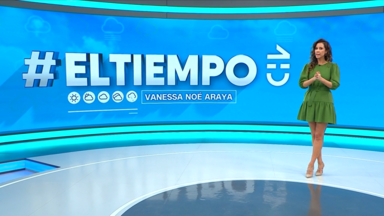 Vanessa Noé y el informe del tiempo para este jueves 12 de agosto