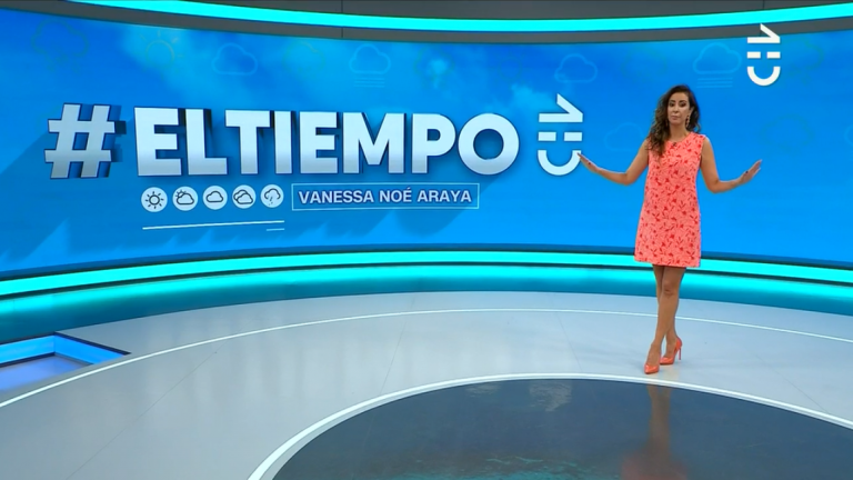 Vanessa Noé y el informe del tiempo para este viernes 13 de agosto