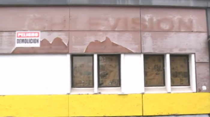 Día especial para la historia de Chilevisión: Se demolieron los antiguos estudios en Providencia