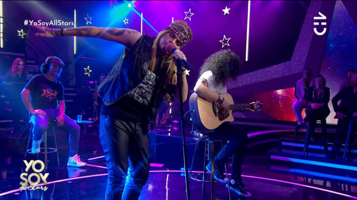 Axl Rose y Slash deslumbraron en el escenario con su interpretación de 