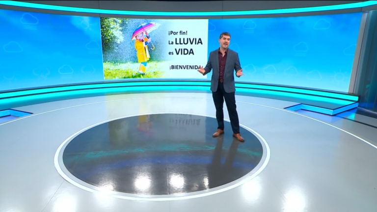 Eduardo Sáez y el informe del tiempo para este miércoles 18 de agosto