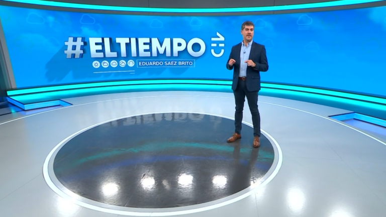 Eduardo Sáez y el informe del tiempo para este jueves 19 de agosto