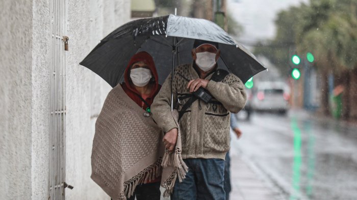 ¿Seguirá lloviendo el fin de semana en la Región Metropolitana?