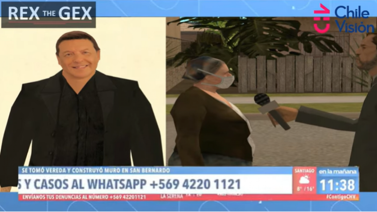 ¡Ahora en versión GTA! El despacho que se transformó en viral ahora tiene un nuevo final