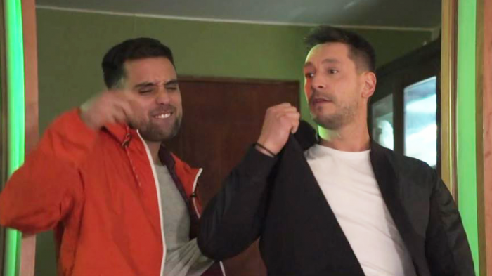 Casi como una disco: Así el inesperado baile de Renato Jofré y Agustín Pastorino