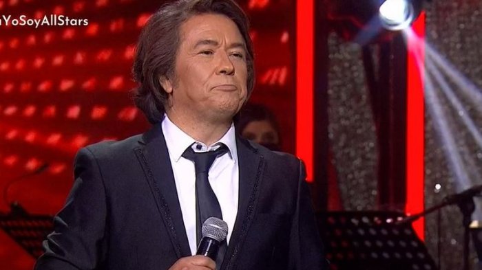 Esta fue la presentación del segundo Raphael que le ganó al Raphael de Cristóbal