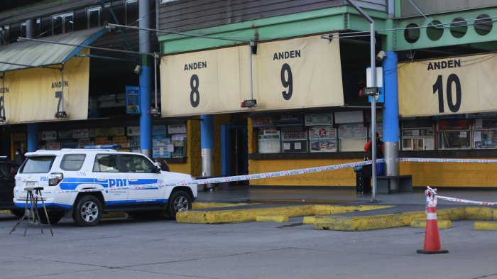 Habría perdido un ojo: Guardia fue apuñalado en Terminal Sur de Santiago