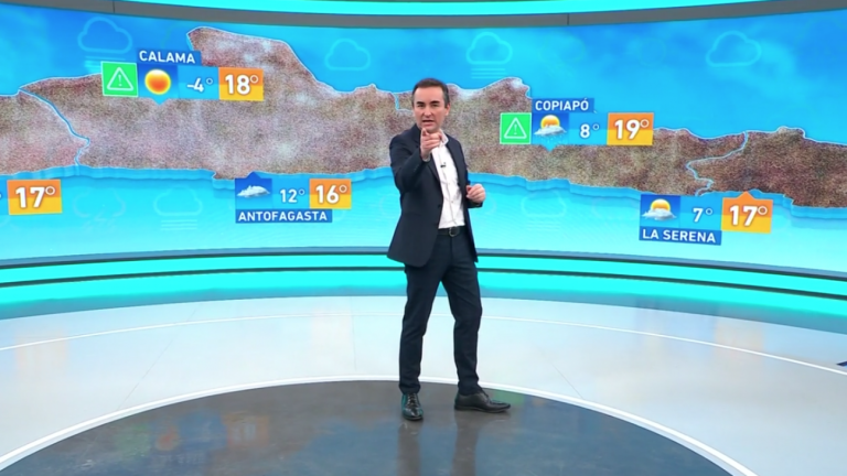 Alejandro Sepúlveda y el pronóstico del tiempo para este miércoles 25 de agosto