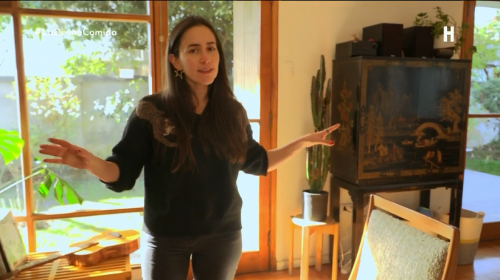 ¡Muy ecológica! Lorena Bosch nos mostró su casa y su enorme jardín