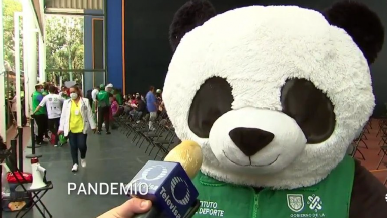 Pandemio, el corpóreo que busca incentivar la vacunación contra el COVID-19 y provocó una ola de memes