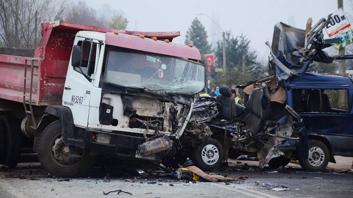 Tragedia en San Clemente: Violento choque múltiple dejó 5 muertos