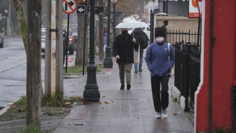 Emiten alerta por temporal: Confirman vientos y lluvias sobre el centro-sur del país