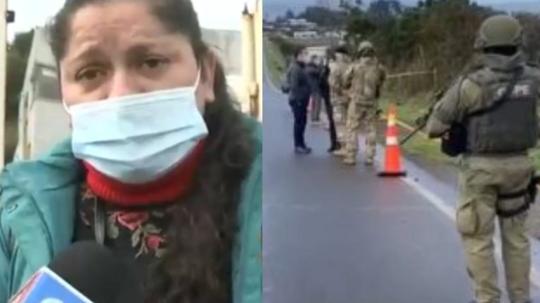 Habló tía de adolescente fallecida en ataque en Tirúa: 