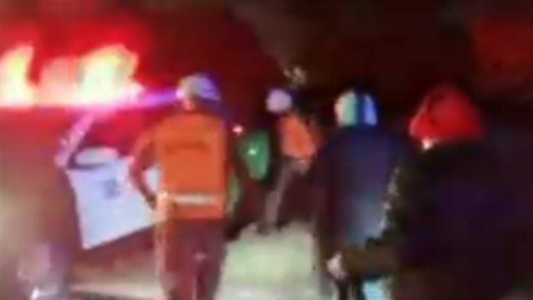 Padre e hijo fueron rescatados de cerro Minillas en La Florida