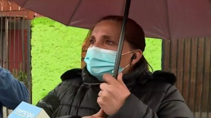 “El otro año me enchulo completa”: La reacción de vecina de San Bernardo tras infracción en vivo por muro