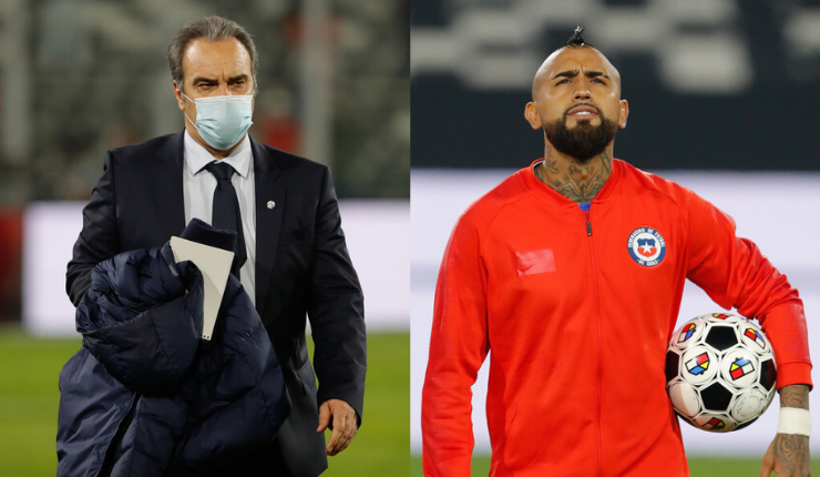 “Es el goleador de Chile”: Lasarte no descarta que Vidal sea el centrodelantero de la Roja ante Colombia