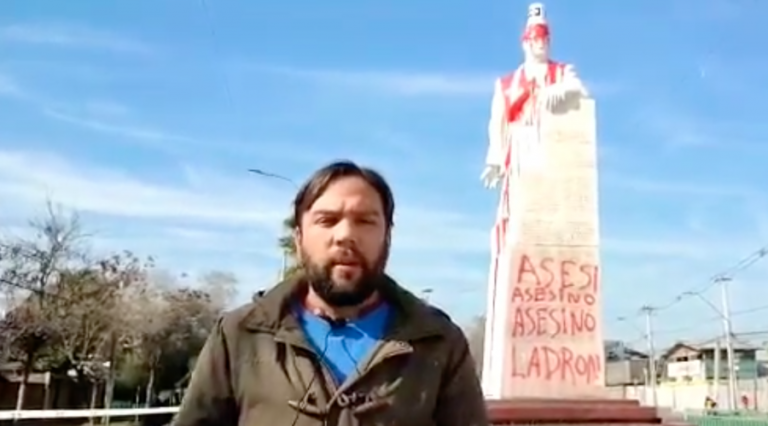 Alcalde de San Joaquín tras ataque al monumento de Allende: 