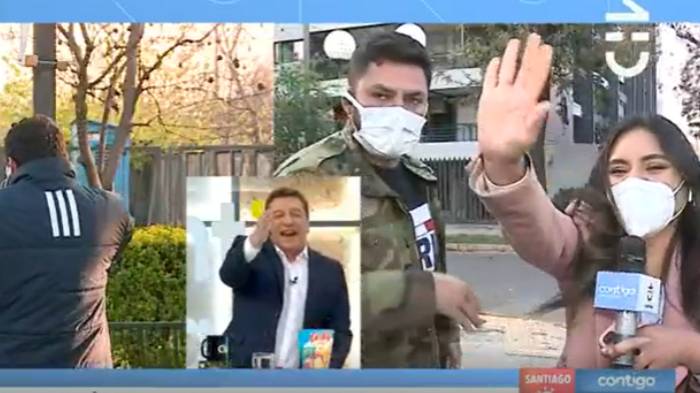 El ataque de risa de Julio César Rodríguez por chascarro de notera en Contigo en la Mañana