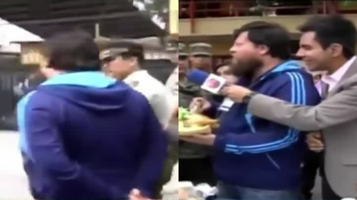 ¡Era un despacho en vivo! JP Queraltó recordó día en que Rodrigo Salinas fue detenido por Carabineros