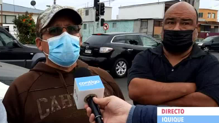 “Marchamos en paz”: Habló hombre que se manifestó contra migración irregular en Iquique
