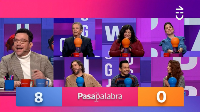 ¡Fueron dinamita! El equipo azul logró un puntaje perfecto en el juego Todos contra todos