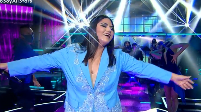 Emoción a flor de piel: Ana Gabriel maravilló al jurado con su potente interpretación
