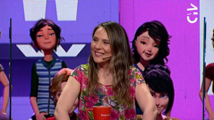 ¡Fanática de los animales! Gabriela Passi se lució en el juego Uno de Cuatro