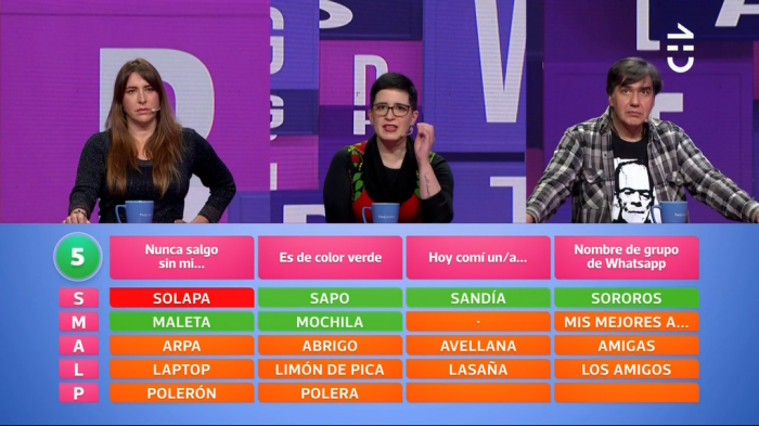 Un tutti frutti muy revuelto: Los equipos se enfrentaron en un intenso debate en Pasapalabra