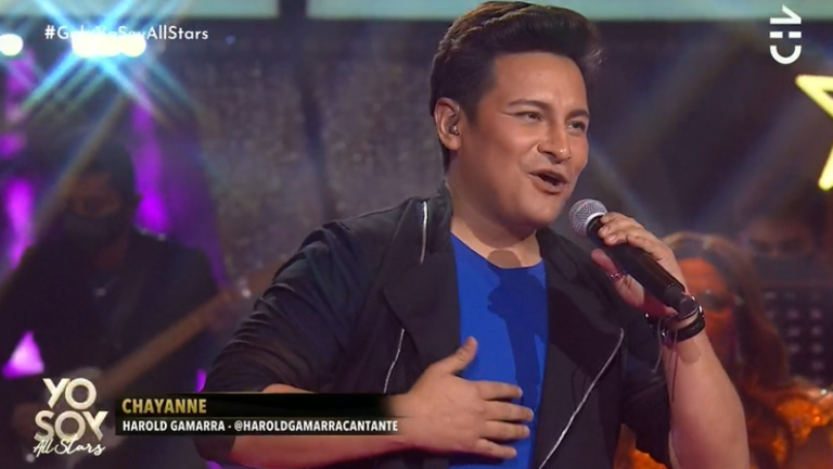 Chayanne en la Gala de Eliminación: 