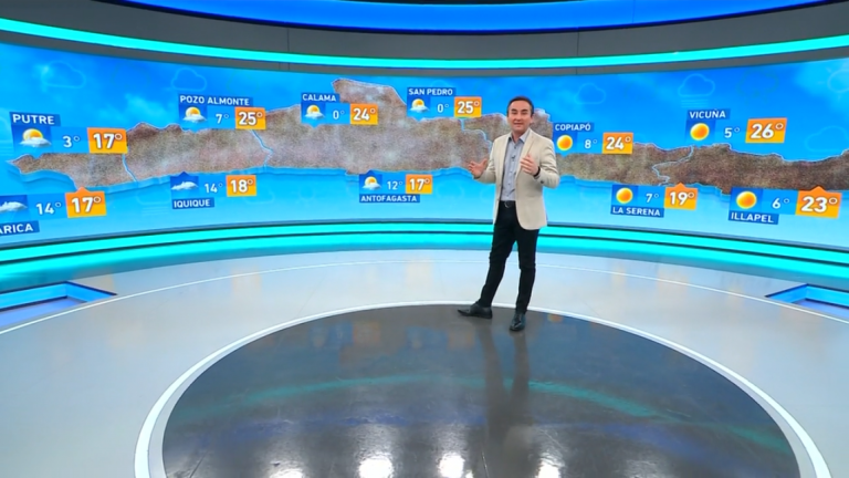 Alejandro Sepúlveda y el pronóstico del tiempo para este martes 14 de septiembre