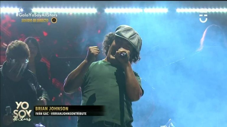 ¡Todo un Rock Star! Brian Johnson fue catalogado como alucinante