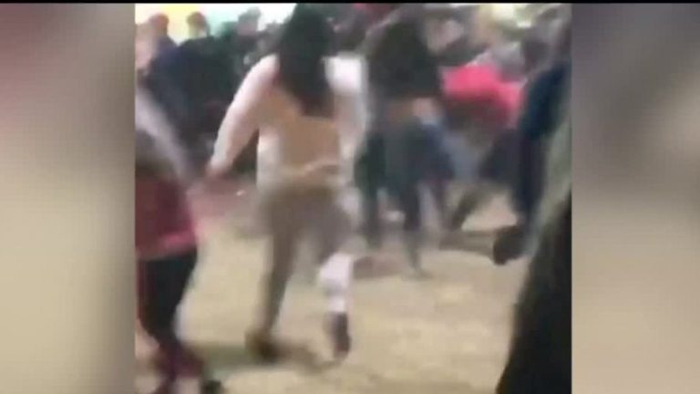 Por saltarse la fila: Brutal batalla campal se vivió en parque de diversiones de Antofagasta