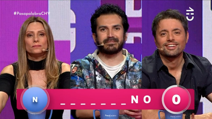 ¡Sensacional! El equipo azul se lució en el juego Deletrea la Palabra