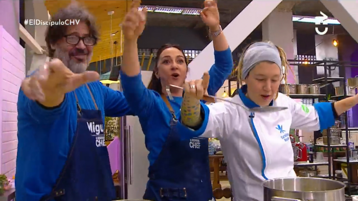 ¡Momento musical! Renta Bravo y Miguelo motivaron a todos en El Discípulo del Chef