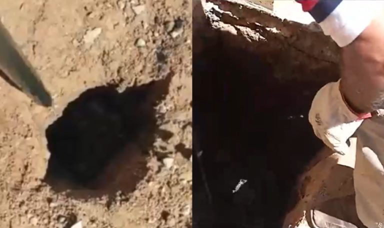 Piden ayuda por enorme socavón bajo una casa en Quilpué: Agujero emana mal olor que afecta a propietarios y vecinos