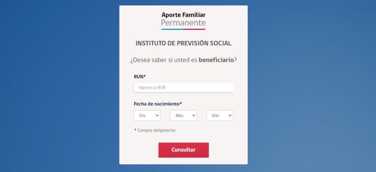 Ex Bono Marzo: Consulta con tu RUT si tienes pagos pendientes del Aporte Familiar Permanente